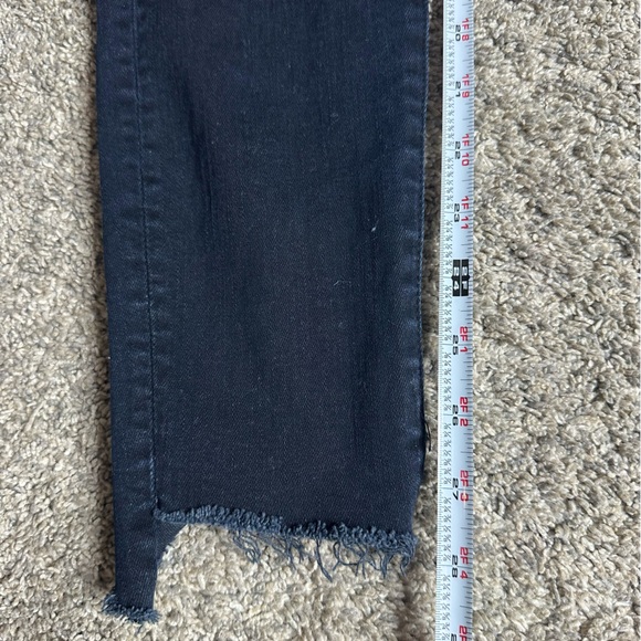 Mother Denim The Stunner Zip Two Step Fray in Holding Hands Skinny Jeans 26 2 - Picture 14 of 14